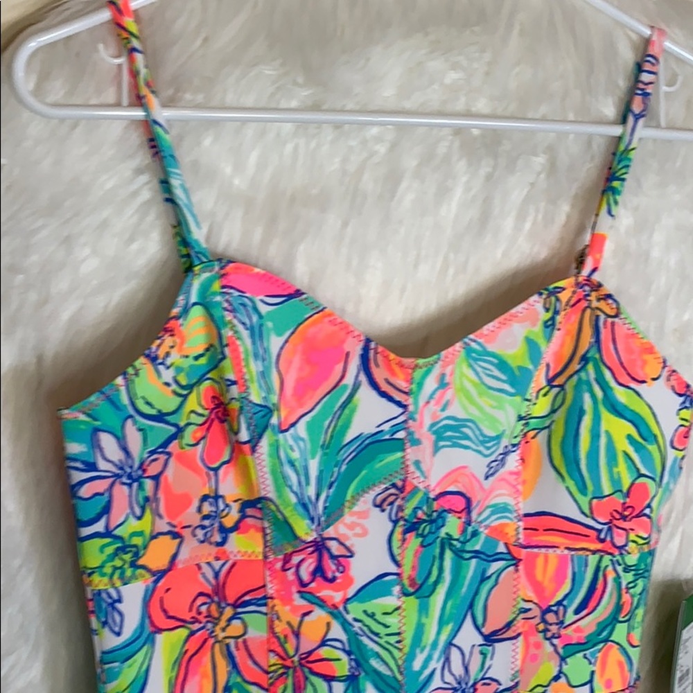 Lilly Pulitzer Floral Coralie Romper - Picture 3 of 7